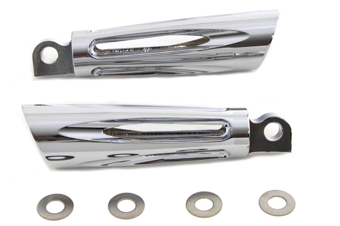 27-1750 - Slasher Style Footpeg Set by V-Twin
