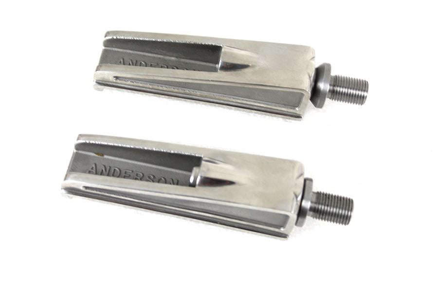 27-1778 - Anderson Footpeg Set Stainless Steel by V-Twin