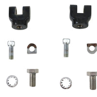 Mini Footpeg Clevis Set Black