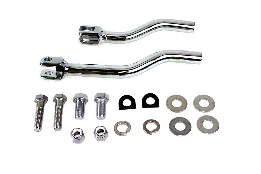 27-1824 - Chrome Footpeg Support Bar Set by V-Twin