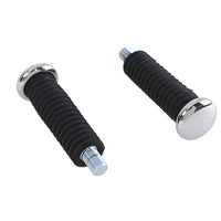 Stud Mount Rubber Footpeg Set