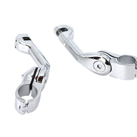 Adjustable Long Footpeg Mount Kit Cast Steel