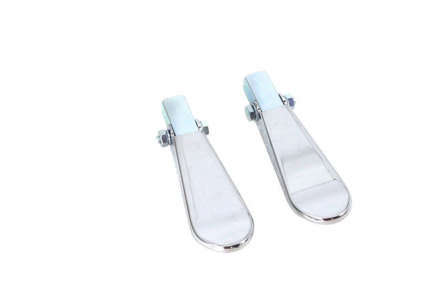 Chrome Spoon Footpeg Set