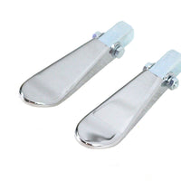 Chrome Spoon Footpeg Set