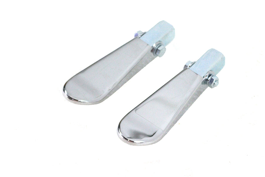 Chrome Spoon Footpeg Set