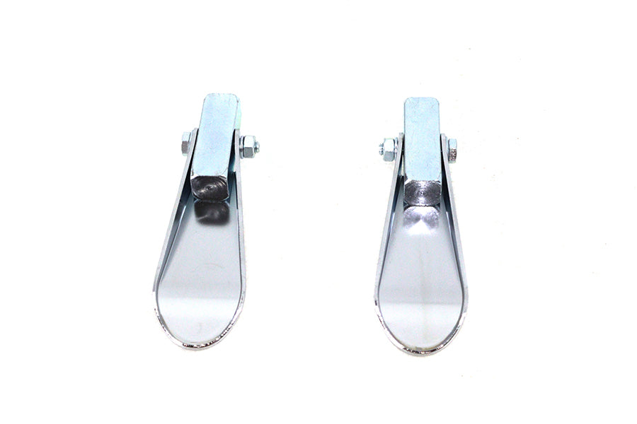 Chrome Spoon Footpeg Set