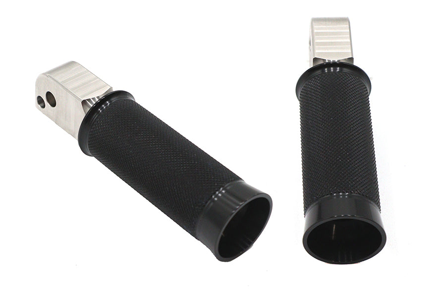 27-2172 - M8 Speedster Passenger Footpeg Set Black by V-Twin