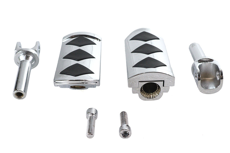 27-3560 - Diamond Style Adjustable Footpeg Set by Wyatt Gatling