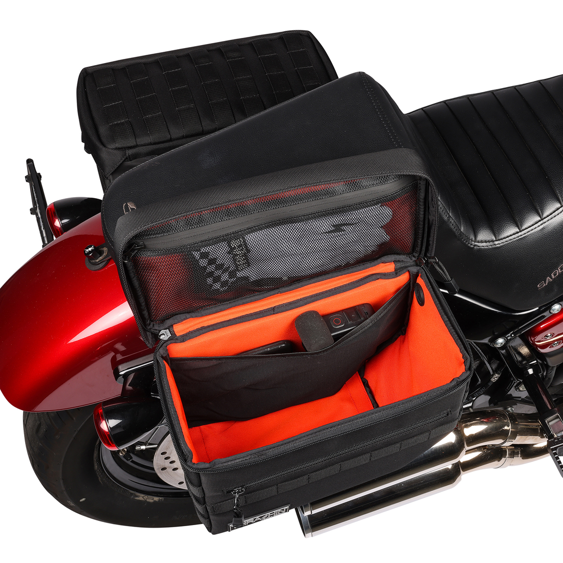 THRASHIN SUPPLY CO. Escape Saddlebags - Black TSB-0007