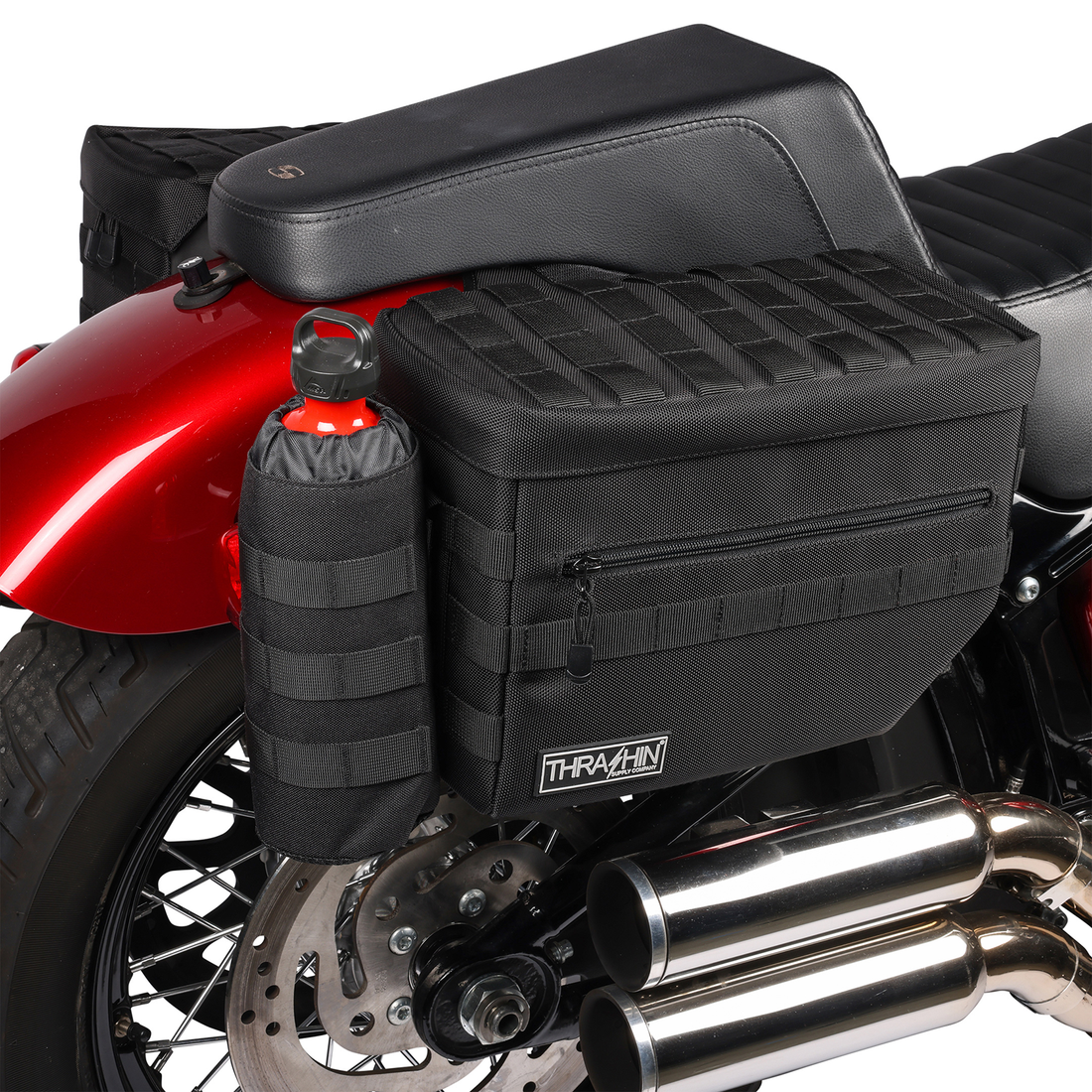 THRASHIN SUPPLY CO. Escape Saddlebags - Black TSB-0007