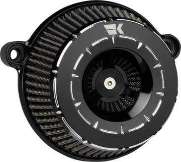 KHROME WERKS Instigator Air Cleaner - Tracer - Black - Twin Cam 250210