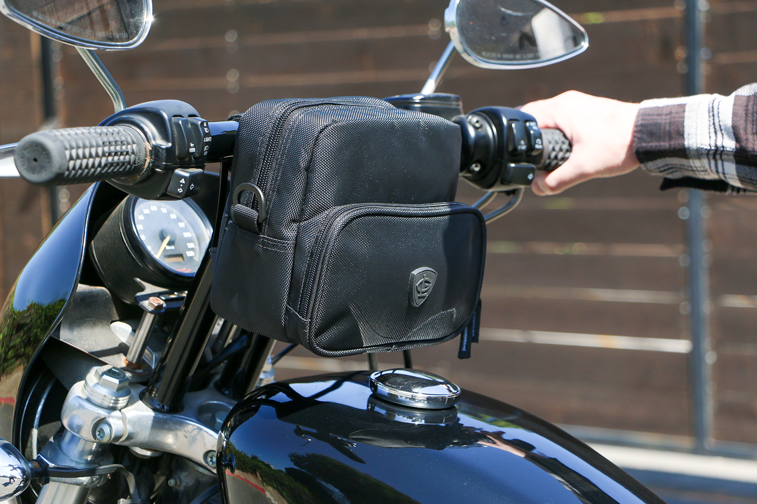 NELSON RIGG Greg Lutzka Signature Handlebar Bag - Black GLHB-L ...