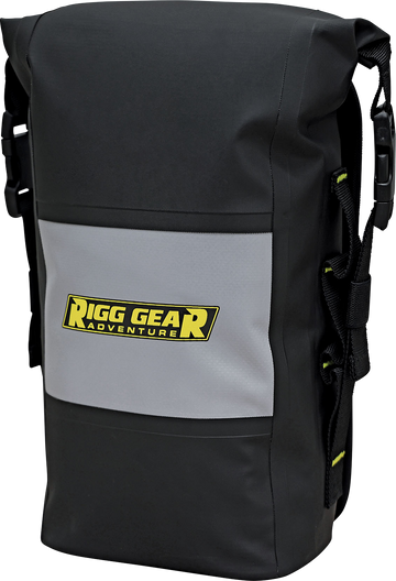 NELSON RIGG Hurricane RiggPak Crash Bar/Tail Bag - Black/Gray SE-4005