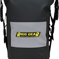 NELSON RIGG Hurricane RiggPak Crash Bar/Tail Bag - Black/Gray SE-4005