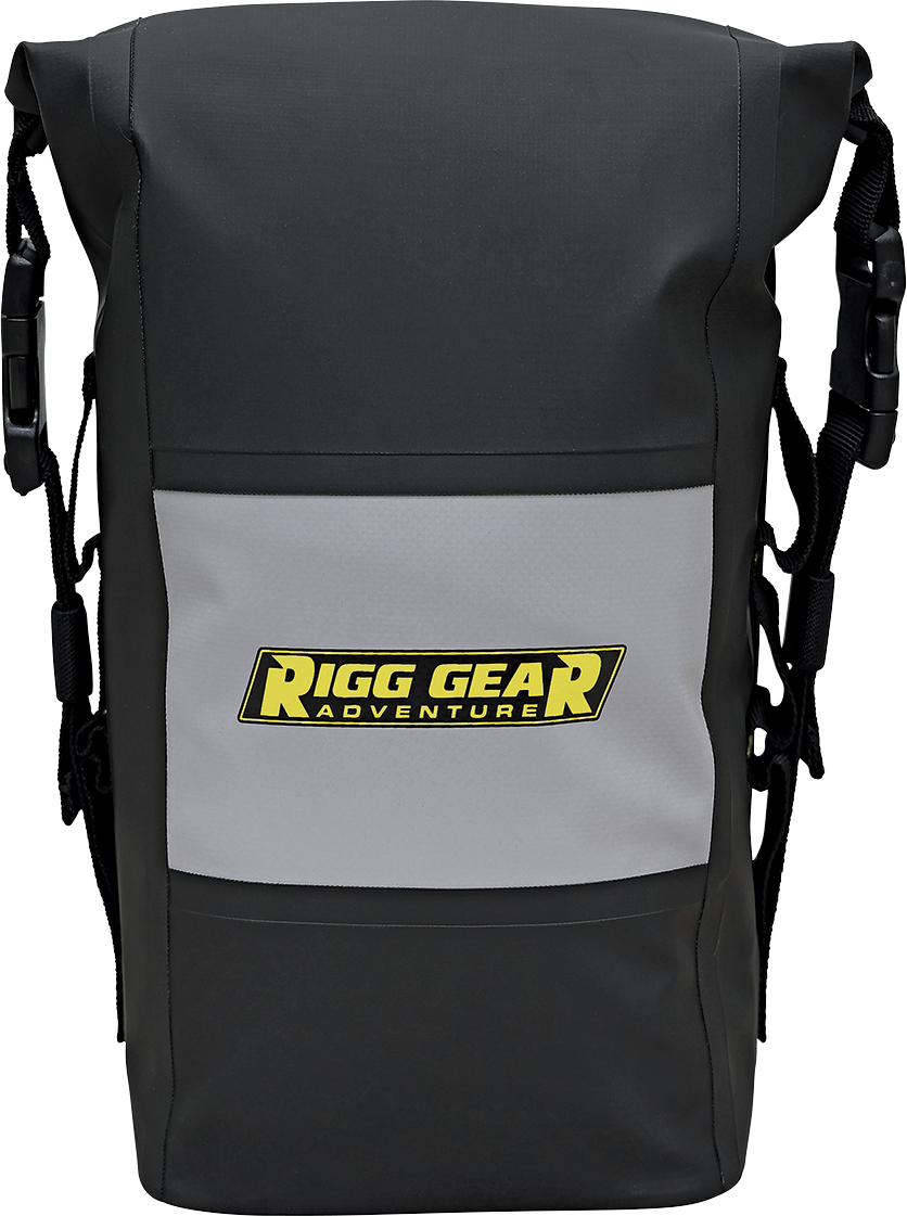 NELSON RIGG Hurricane RiggPak Crash Bar/Tail Bag - Black/Gray SE-4005