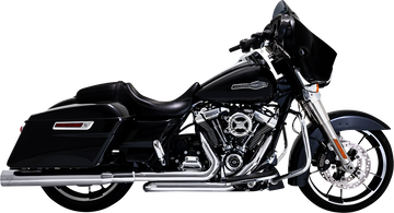 VANCE & HINES Dresser Duals Header System - Chrome 17351