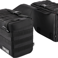 THRASHIN SUPPLY CO. Expedition Saddlebags - Black TSB-0008