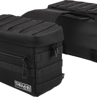 THRASHIN SUPPLY CO. Essential Saddlebags - Black TSB-0006