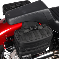 THRASHIN SUPPLY CO. Essential Saddlebags - Black TSB-0006