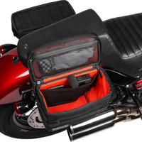 THRASHIN SUPPLY CO. Essential Saddlebags - Black TSB-0006