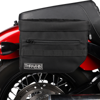 THRASHIN SUPPLY CO. Essential Saddlebags - Black TSB-0006