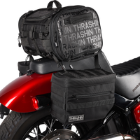 THRASHIN SUPPLY CO. Essential Saddlebags - Black TSB-0006