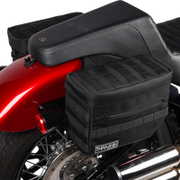 THRASHIN SUPPLY CO. Essential Saddlebags - Black TSB-0006