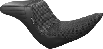 LE PERA Kickflip Seat - Track Pleat - Black '18-'23 LYR-590TRKPT