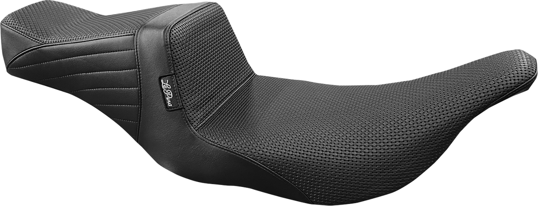 LE PERA Tailwhip Seat - Basketweave - Black - FL '97-'07 LH-587BW