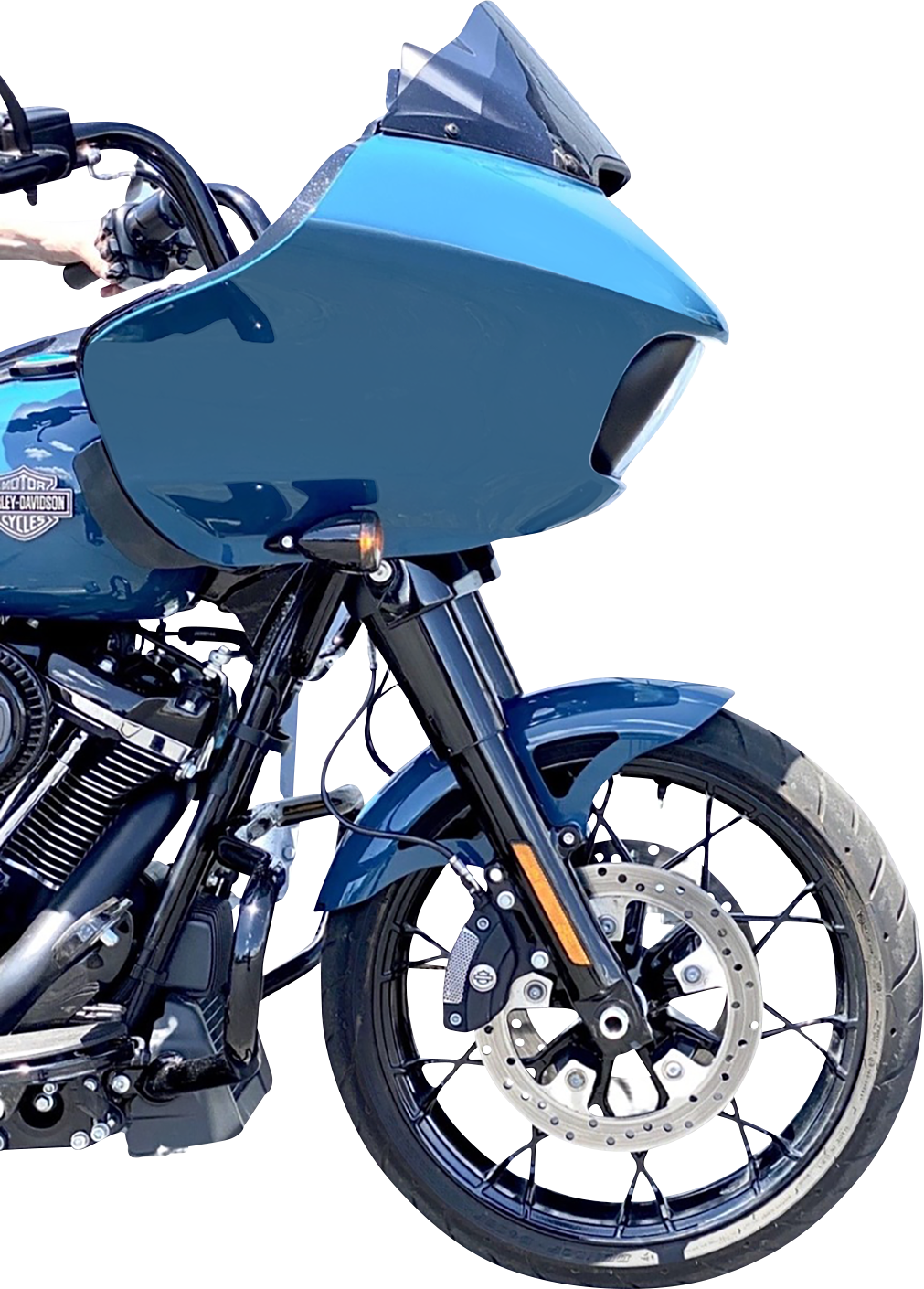 RWD V-TWIN Retro Front Fender - For 19" Wheel - FLH/FLT RWD-50280