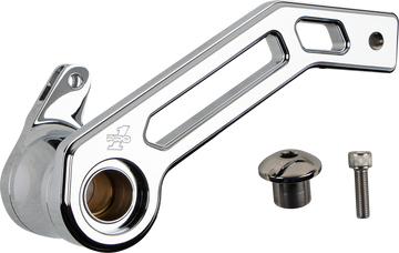 PRO-ONE PERF.MFG. Touring T-Rex Shorty Brake Arm - Chrome - '14-'22 FLHT 500773