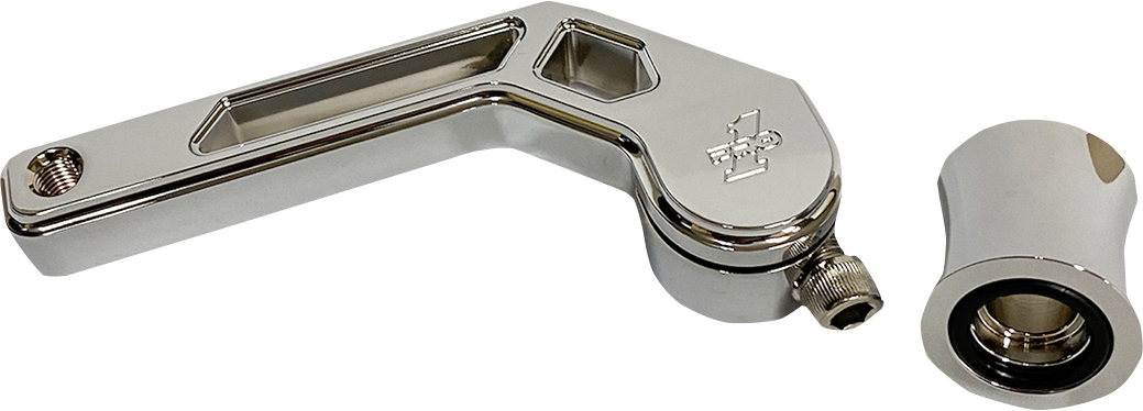 PRO-ONE PERF.MFG. T-Rex Shorty Shfiter Arm - Chrome - '88-'22 FL 500775