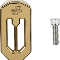 PRO-ONE PERF.MFG. Touring Brake Peg - Gold 500747TIN