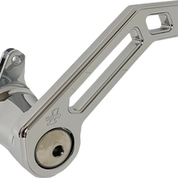 PRO-ONE PERF.MFG. Touring T-Rex Shorty Brake Arm - Chrome - '08-'13 FL 500772