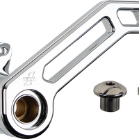 PRO-ONE PERF.MFG. Touring T-Rex Shorty Brake Arm - Chrome - '08-'13 FL 500772