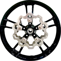 LYNDALL RACING BRAKES LLC Rotor with Gas Slots - Prodigy/Enforcer - Stainless Steel - 11.8" 3-230-2