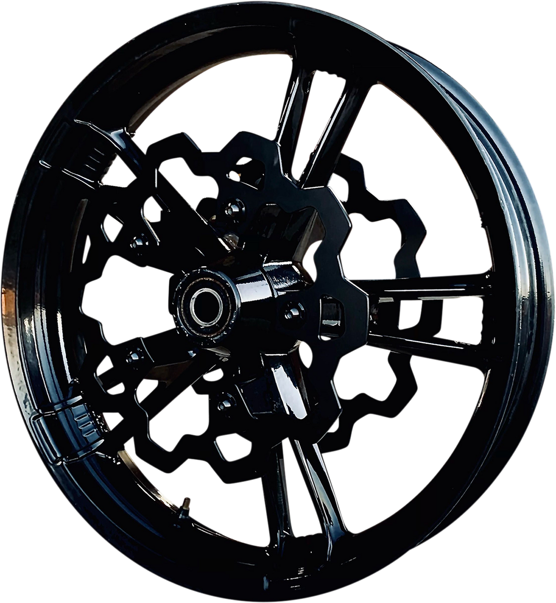LYNDALL RACING BRAKES LLC Rotor with Gas Slots - Prodigy/Enforcer - Black - 11.8" 3-231-2