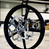 LYNDALL RACING BRAKES LLC Rotor with Gas Slots - Prodigy/Enforcer - Stainless Steel - 11.8" 3-230-2