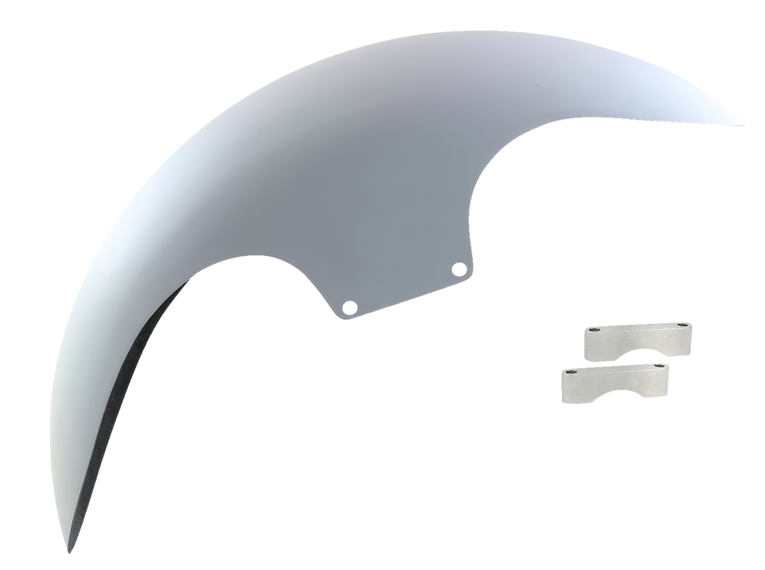 PAUL YAFFE BAGGER NATION Cafe Front Fender - 19" - Satin Spacers PYO:CAFE-19-13E-S-C