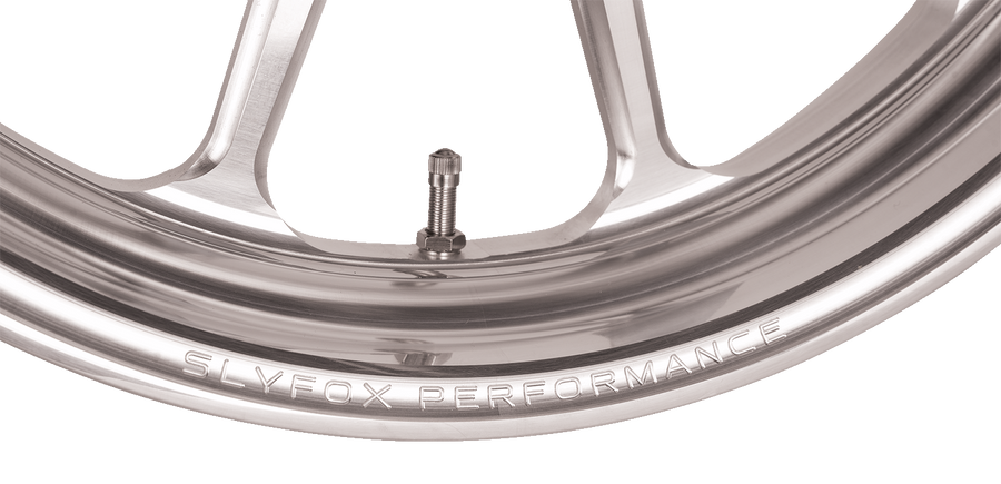 SLYFOX Wheel - Track Pro - Front - Dual Disc/without ABS - Machined - 19x3 12027905RSLYAPM