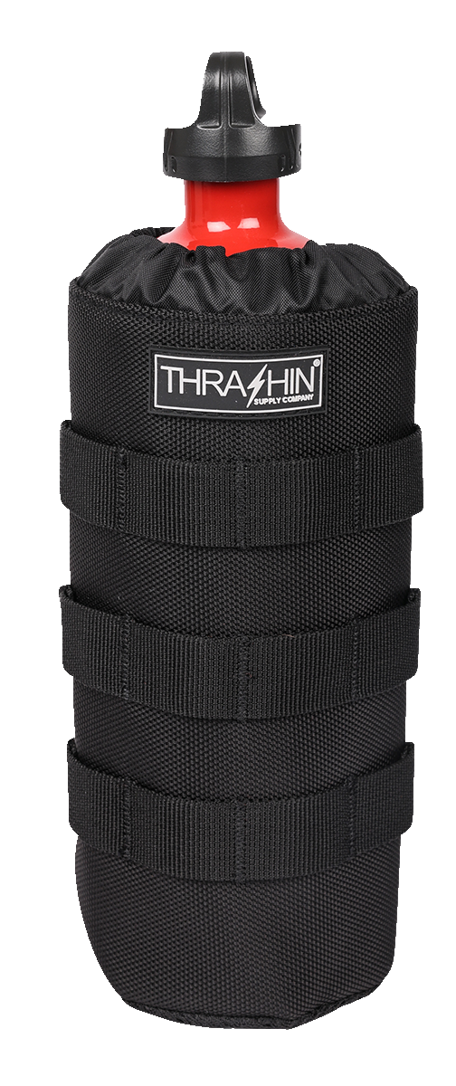 THRASHIN SUPPLY CO. Holster Molle Bottle - Black TSB-00-13