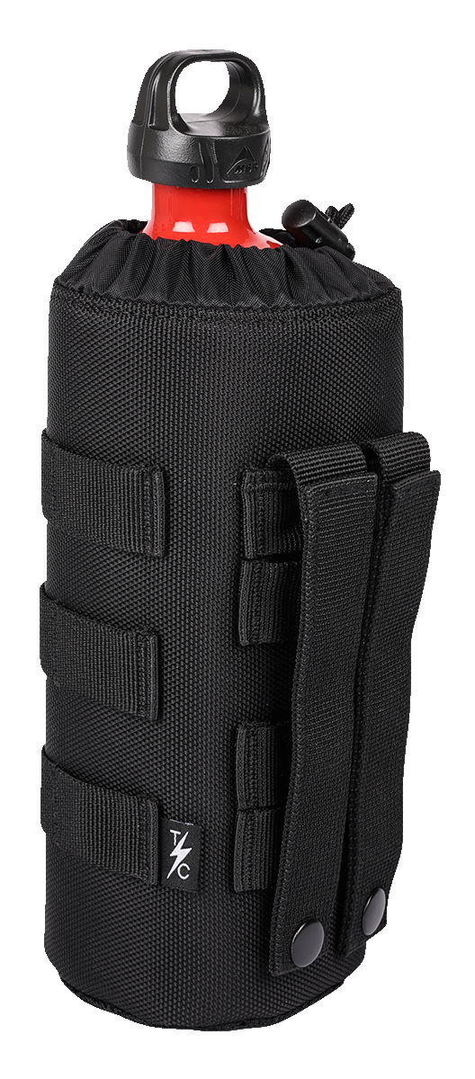 THRASHIN SUPPLY CO. Holster Molle Bottle - Black TSB-00-13