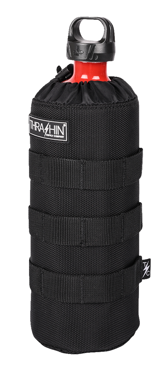 THRASHIN SUPPLY CO. Holster Molle Bottle - Black TSB-00-13