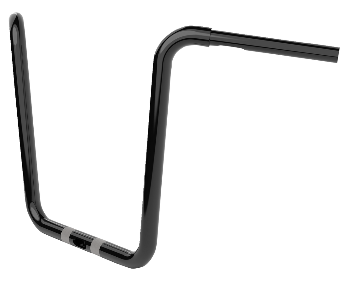 LA CHOPPERS Handlebar - Twin Round - 16" - Black LA-7324-16B