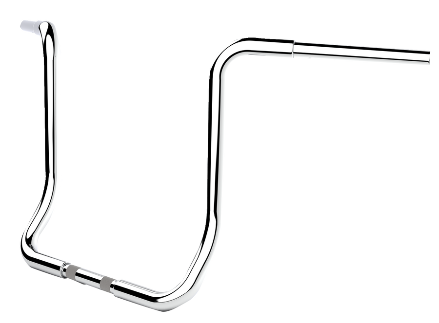 LA CHOPPERS Handlebar - Twin Round - 16" - Chrome LA-7325-16C