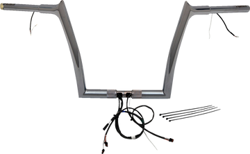 FAT BAGGERS INC. Handlebar Kit - Pointed Top - 12" - Chrome 902912