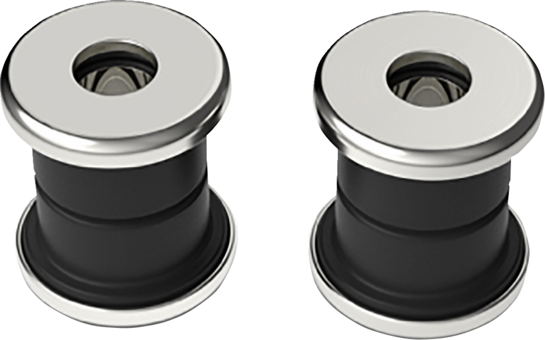 LA CHOPPERS Bushings - Riser - Polyurethane - Polished LA-7400-90