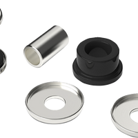 LA CHOPPERS Bushings - Riser - Polyurethane - Polished LA-7400-90