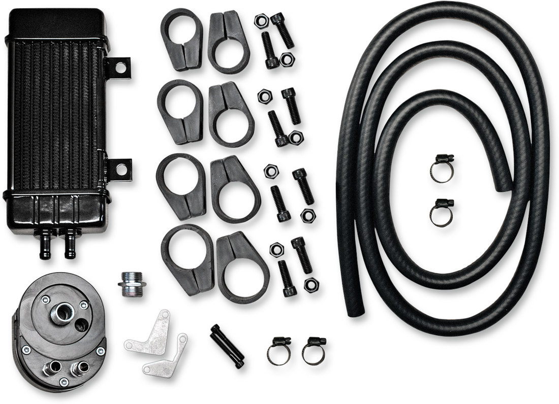 JAGG OIL COOLERS Oil Cooler Kit - Vertical - WideLine 750-2000-0323