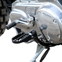 1620-2502 - BURLY BRAND MX Footpegs - Driver/Passenger - Black B13-1009B